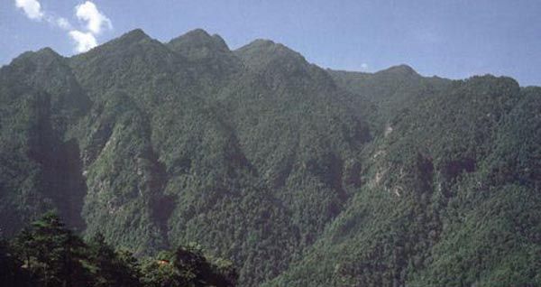 The Main Peak of Mt. Jinggang