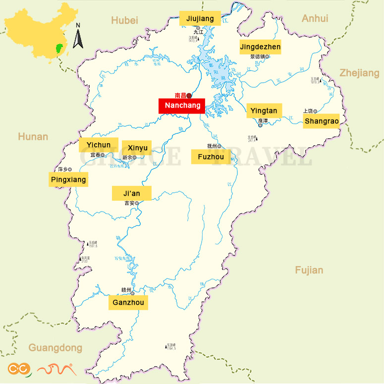 Jiangxi Map