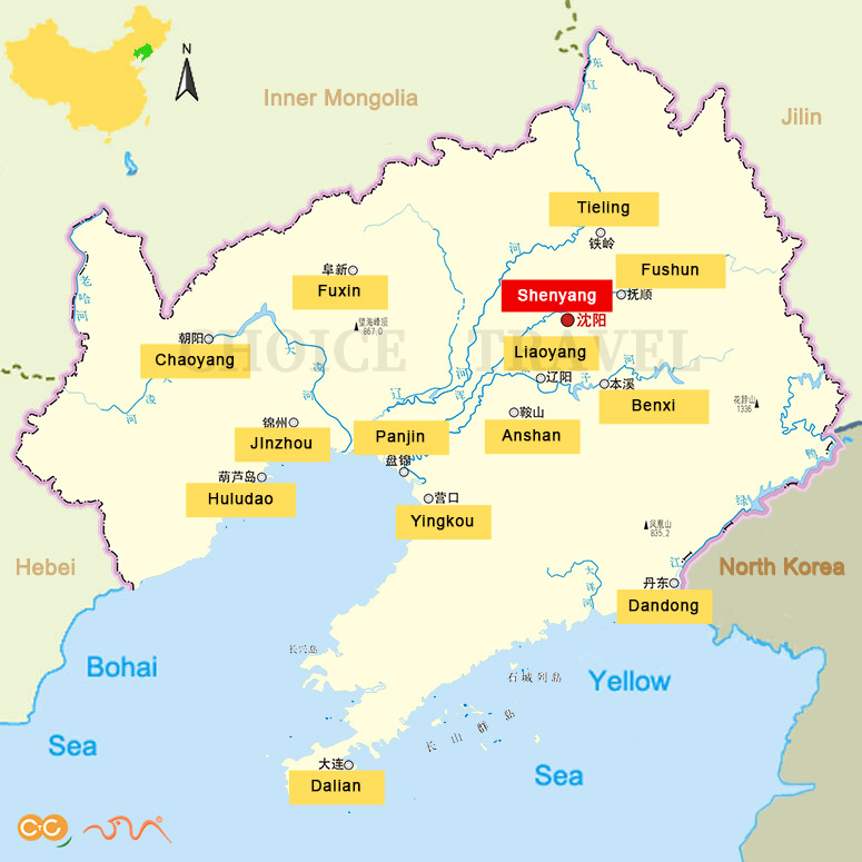 Liaoning Map