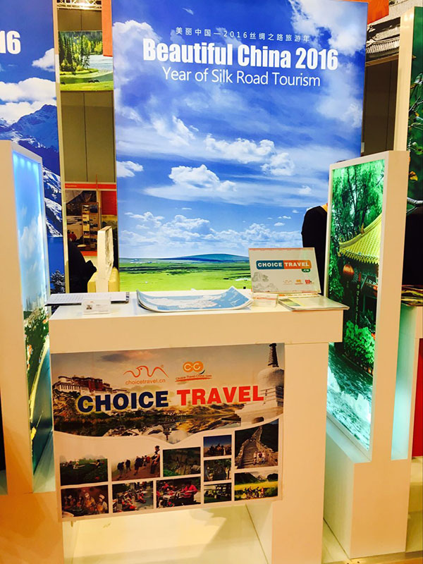 Choice at travel shows